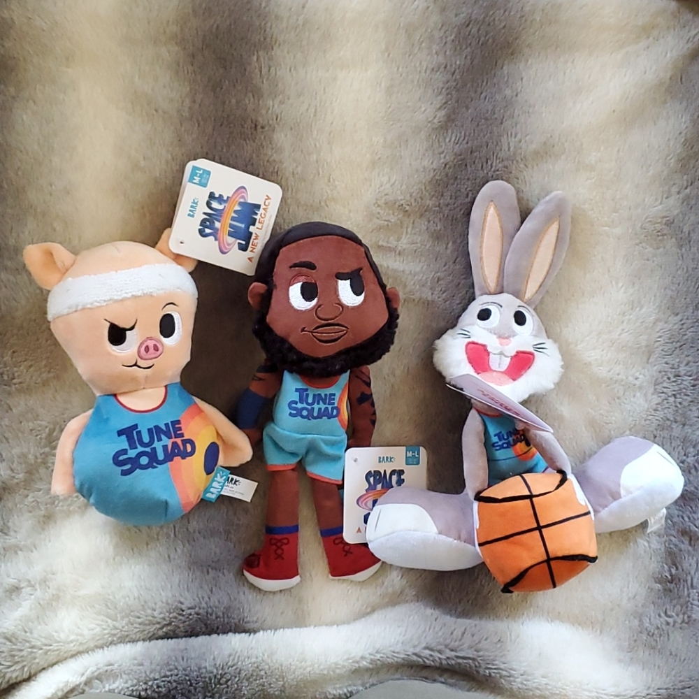BARKBOX - 3 Space Jam Dog Toys